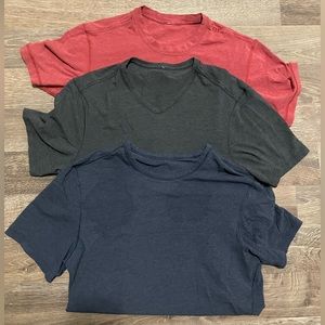 Mens lululemon cotton T-shirts bundle of 3 size XS/S